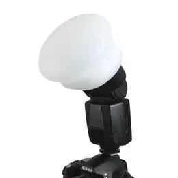 Kamery magnetyczny krzemowy światło dyfuzor guma kula modułowa akcesoria flash dla Canon Godox Nikon Yongnuo Camera Speedlite jako magmod