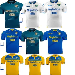 23 24 Frosinone Mens Fan Futebol Jerseys CHEDDIRA BAEZ ROMAGNOLI OKOLI KAIO JORGE CASO MAZZITELLI MARCHIZZA Home Away 3º 4º Camisas de Futebol Uniformes de Manga Curta