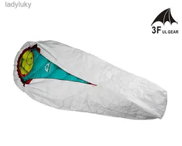 Sacchi a pelo 3F UL GEAR Aggiornamento TYVEK Copri sacco a pelo Ventilare a prova di umidità Riscaldamento Ogni fodera interna sporca Bivy BagL240111