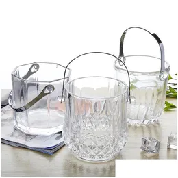 Ice Buckets And Coolers 1Pcs Bucket Clip Bar Bartender Spoon Storage Barrel Pourer Points Keg Shaker Gadget Cylinder Tool Kitchen Dr Dhxmk