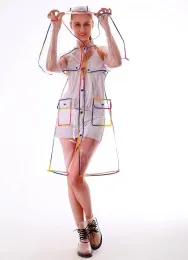 Mode Damen Mädchen Kunststoff transparent Eva lange Frauen Regenmantel mit Kapuze Outdoor Touring Regenbekleidung ZZ