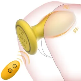 肛門バイブレーターセックスおもちゃ肛門プラグ前立腺マッサージ剤二重層振動ロッド前庭マスターベーターオルガスム大人の大人のおもちゃ女性240110