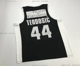 tani Milos Teodosic 44 Segafredo Virtus Bolon Boloolague Basketball Jerseys Men Men Młodzież XS5XL2800106