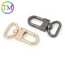 10-50Pcs 5Colors Metal Bag Belt Strap Buckles Swive Dog Chain Lobster Clasp Connector Diy Leather Bag Part Accessories 240110