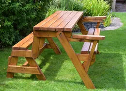 Tavolo da picnic pieghevole Panca Piani Mobili da giardino
