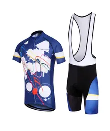 Conjuntos de carreras KEYIYUAN 2022 Manga corta Ciclismo Jersey Traje Ropa de bicicleta Conjunto MTB Bike Wear Tenue Velo Homme Roupa Ciclista Masc5165131