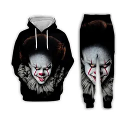 New Menwomens Stephen King039S Itpennywise Funny 3D Print Dasual Fashion HoodiessWeatpants Hip Hop Tracksuits Z035048760