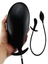 Man Nuo Super Big Closeble enorma rumpa plug Pump Anal Dilator Massager Expanderbara analbollar Sexleksaker för Women Man Gay Y1910289878885