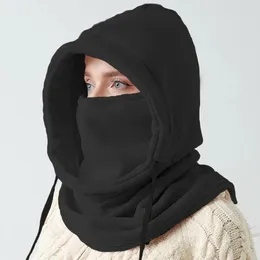 Kadın Beanie Fleece Bisiklet Korusu Accans Covered Yüz Kapak Erkek Kamp Bisiklet Kapağı Ski Balaclava Beanie Bonnet Sıcak Tut 240111