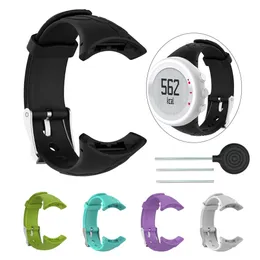 Acessórios pulseira de pulso para suunto quest m1 m2 m4 m5 série relógio baro esportes relógio inteligente macio silicone cinto substituição pulseira