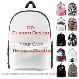 Persönlicher, individuell anpassbarer Rucksack aus Oxford-Stoff mit Aufdruck, personalisierbar mit Ihren Bildern, Einkaufstaschen, DIY 240110