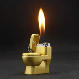 Мини-смывной туалет, маленькие украшения, зажигалка с открытым пламенем, креативный кулон, маленький шлифовальный круг, маленький подарок для ванной комнаты