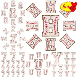 5pcs Bulk Patches for Clothing Iron on Letters Baseball Parches Ropa Letras Termoadhesivos Embroidery Sew Designer Sets Naszywka