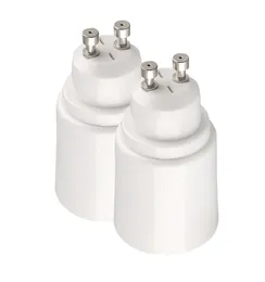 GU10 to E27 Lamp Holder Base Bulb Socket Adapter GU10 Male To E27 Female Fireproof LED Lighting Adapter Converter9761660