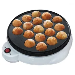 Maruko Baking Machine Hushåll Electric Takoyaki Maker Octopus Balls Grill Pan Professional Cooking Tools1279W
