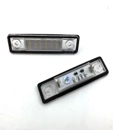 2PCS Car 18 LED License Plate Lights 12V White Number Plate Lamp For Opel Astra G Astra F Corsa B Zafira A Vectra B For Omega A1775858