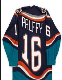199798 Fishsticks Fisherman Hockey Men 16 Ziggy Palffy Hockey Jersey 또는 Custom Number Retro Jerseys2109280