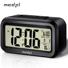 MCDFL Digital Smart Alarm Clock Table Electronic Watches Desk Decoration and Accessory Calendars for Home Child Bedside Comfort 240110