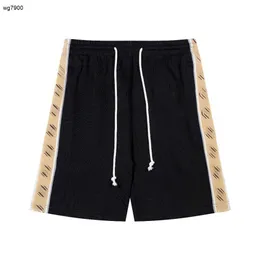 Designer shorts homens marca roupas masculinas calças de verão moda logotipo respirável homem calças casuais 11 de janeiro