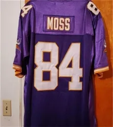 MIT 37403740COSTOM MĘŻCZYZN MOUTH MOUNTAGE Custom 84 Randy Moss 1998 Retro College Football Jersey Size S5xl lub Custom Any Name 7644364