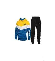Men039s Hoodies Sweatshirts Mannen Trainingspak jogger sportkleding casual tröjor för joggingbroek streetwear trui effen k1241228
