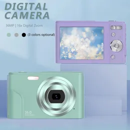 アクセサリー36MPプロフェッショナルHDデジタルカメラポータブルLCDビデオカムコーダー16xzoomセルフィータイムラプス写真カメラレコードライフ写真