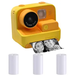 アクセサリーキッズカメラインスタントプリントカメラデジタルカメラ1080pビデオ写真カメラ女の子の男の子のおもちゃとサーマル印刷カメラ
