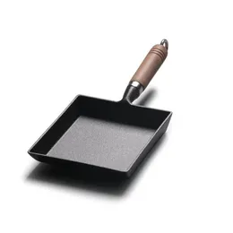 2019 Tamagoyaki Japanese Omelette Pan Egg Pan Nonstick Coating Rectangle Frying Pan Mini Frying Pan432 T200111283c