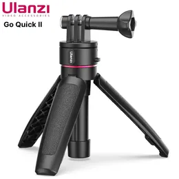 Tripods Ulanzi Go Quick II System szybkiego wydania magnetycznego dla GoPro Hero 10 9 8 7 6 Insta360 DJI OSMO Action Mount Base Akcesorium statywu