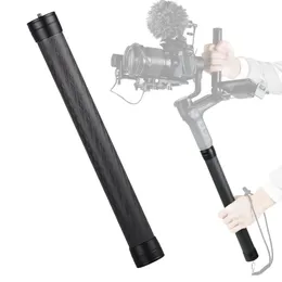 Monopés cardan extensão de fibra carbono monopé pólo haste vara extensível para dji ronin s sc ronins2 rs2 moza air2 zhiyun weebill guindaste 2