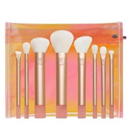 Borstar Nya sminkborstar Professionella pulverfundament Eyeshadow Blush Brush Maquiagem Make Up Borstes Set Pinceaux de Maquillage