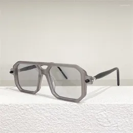 Sonnenbrille Herren Deutschland KUB MASKE P8 Quadratisch Retro Acetat Hohe Qualität Mann Frau WeiblichVBVS