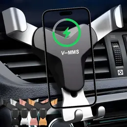 New Car Air Vent Gravity Phone Holder Universal Mobile Phone Simple GPS Mount Support Car Navigation Stand for IPhone 14 13 Samsung