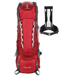 Utomhusväskor Vandring Taktisk sportskidanteckningsbok Ryggsäck Vattentät camping Running Tourism Bag Rucks SACKSACK 80L1473562