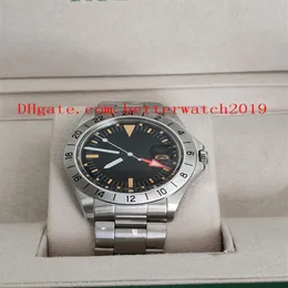 2019 Toppkvalitet Ny män Titta på rostfritt stålarmband Dial Steel BP Factory 2183 Movement 16570 Holes - Se 40mm Automatic Mec231D