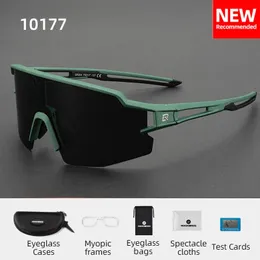 Rockbros Cycling Glasses Pochromic Eye Protecing Eyewear Goggles Windproof Bicycle Outdoor Sports Solglasögon 240111
