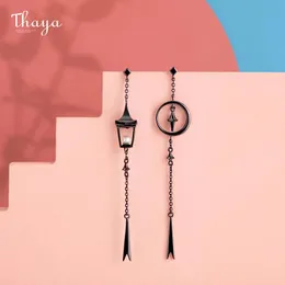 귀걸이 Thaya Vintage Pendant Earrings Pearl Lantern Drop Earring Handmade S925 Sterling Silver Women Earrings 여성 고급 보석