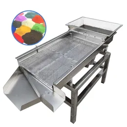 Food Sieve Machine 40*120cm Vibrating Electric Screen Electrostatic Large Granular Material Packing Machine