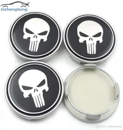 gzhengtong 4pcs 64mm 휠 센터 허브 캡 범용 Calota Tampa Centro Roda Roda Roda Rim 커버 캡 클립 59mm Blank Punisher2288094