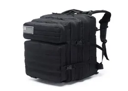 45L Мужские армейские тактические рюкзаки большой емкости Военные штурмовые сумки Открытый 3P EDC Molle Pack для треккинга Кемпинг Охотничья сумка W27920697