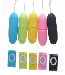 MP3 remoto sem fio vibratório ovo 20 modos de controle remoto bala vibrador sexo adulto brinquedos sexuais5897911