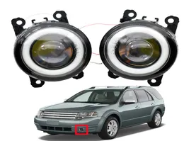 2x Angel Eye Fog Light Assembly LED LENS DRL DEATIME RUND LAMP 12V FOR FORD TAURUS X 35L V6 200820097808562