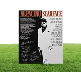 Signature Movie Scarface Painting Poster Print Decorative Wall Pictures For Living Room No Frame Home Decoration Accessories14247109