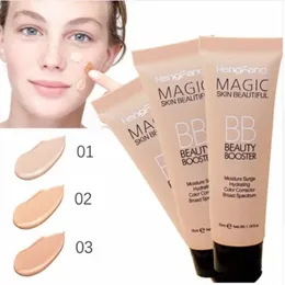 BB Cream Base per il viso Trucco Correttore Fondotinta Liquido a lunga durata Impermeabile Illumina la pelle Pietra sbiancante Trucco 240111