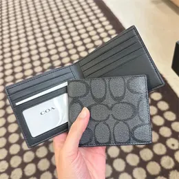 Kvinnor Purs Sacoche Short Wallet Purse Dhgate Key Pouch Mini Walls Stripe Package Cardholder Keychain Luxury Mens Prossed Coin Purses Leather Designer Väskor
