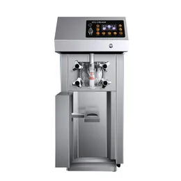 Masaüstü Tek Baş Yumuşak Dondurma Makinesi Tam Otomatik Ticari Akıllı Satış Dondurucu Vending 110V 220V