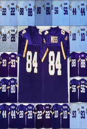 Vintage Football Wear Stitched Mens Jerseys Randy Moss 88 Alan Page 80 Cris Carter 56 Chris Doleman 44 Chuck Foreman 28 Adrian Peterson2139039