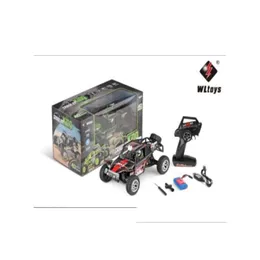 Elektrisches/Rc-Auto Wltoys 18429 Offroad-Spielzeugautos 1/18 4WD 2,4 G Rc Hohe Geschwindigkeit 40 km/h 370 Kohlebürste Starker magnetischer Motor Klettern pro Dhgxr