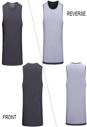 Reversible Men039S Basketball Jerseys Team Game Sport Vest Breattable Running Tank Tops fördubblar Fitness Basketball T Shirt4778605