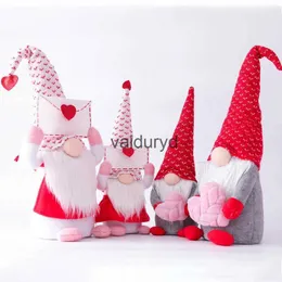 기타 이벤트 파티 소모품 2024 New Valentine 's Gnome 봉투 사랑 얼굴이없는 인형 발렌타인 데이 선물 홈 객실 장식 Rudolph Ornamentvaiduryd